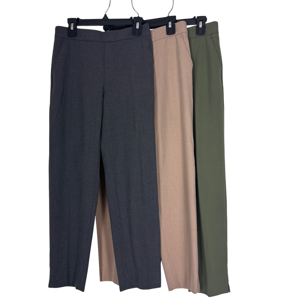 Banana Republic Hayden Taper Pants Lot 3 Neutral Work Capsule Wardrobe Size 00P